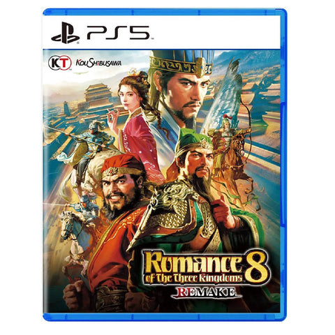 PS5 Romance of The Three Kingdoms 8 Remake (Asia) English PS5 Romance of The Three Kingdoms 8 Remake (Asia) English