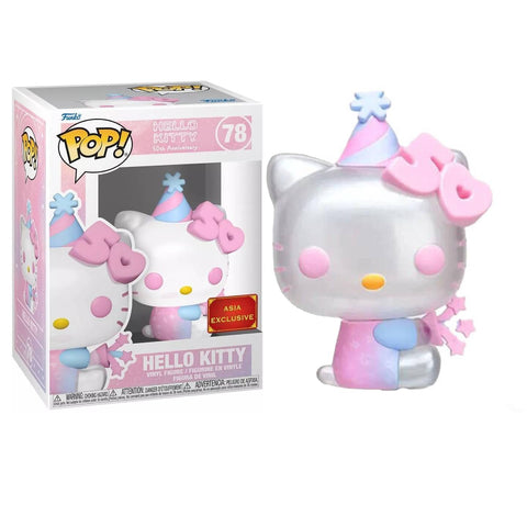 Funko POP! (78) Sanrio Hello Kitty 50th Party Hat Asia Special Edition Funko POP! (78) Sanrio Hello Kitty 50th Party Hat Asia Special Edition