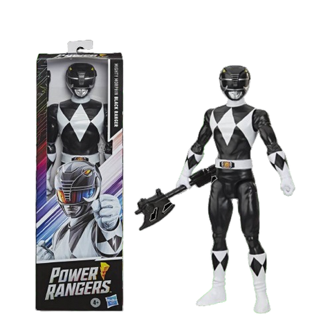 Hasbro Power Rangers Black Ranger 12-Inch Action Figure Hasbro Power Rangers Black Ranger 12-Inch Action Figure
