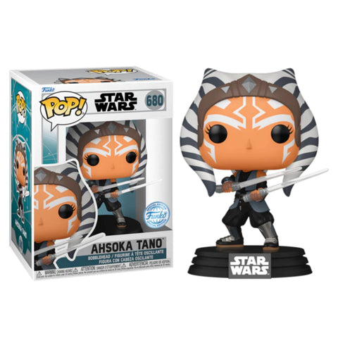 Funko POP! (680) Star Wars Ahsoka Tano 2 Saber Special Edition Funko POP! (680) Star Wars Ahsoka Tano 2 Saber Special Edition