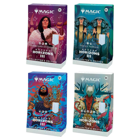 Magic: The Gathering Modern Horizons 3 Commander Deck Collector Edition (Set of 4) Magic: The Gathering Modern Horizons 3 Commander Deck Collector Edition (Set of 4)