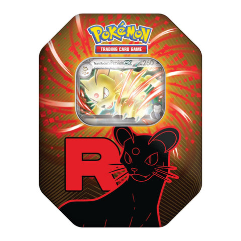 Pokemon TCG Team Rocket Tin - Persian ex Pokemon TCG Team Rocket Tin - Persian ex