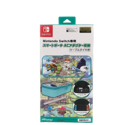 Nintendo Switch Pokemon Sword and Shield AC Adapter Storage Pouch Nintendo Switch Pokemon Sword and Shield AC Adapter Storage Pouch