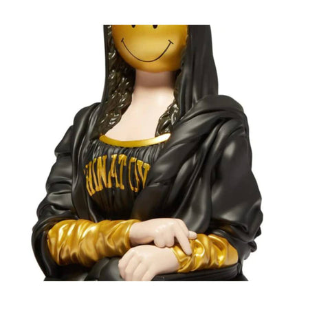 Smiley Mona Lisa By Chinatown Market (Black/Gold)