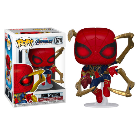 Funko POP! (574) Endgame Iron Spider with Nano Gauntlet Funko POP! (574) Endgame Iron Spider with Nano Gauntlet