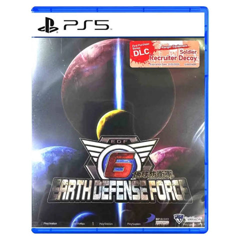 PS5 Earth Defense Force 6 (Asia) PS5 Earth Defense Force 6 (Asia)