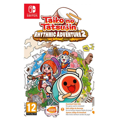 Nintendo Switch Taiko no Tatsujin: Rhythmic Adventure 2 (EU) (Download Code Only) Nintendo Switch Taiko no Tatsujin: Rhythmic Adventure 2 (EU) (Download Code Only)