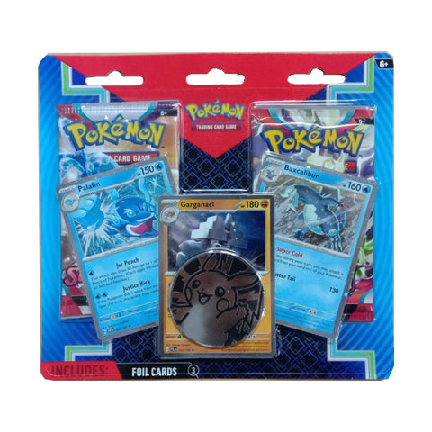 Pokemon Enhanced 2-Pack Blister - Palafin, Garganacl, Baxcalibur Pokemon Enhanced 2-Pack Blister - Palafin, Garganacl, Baxcalibur