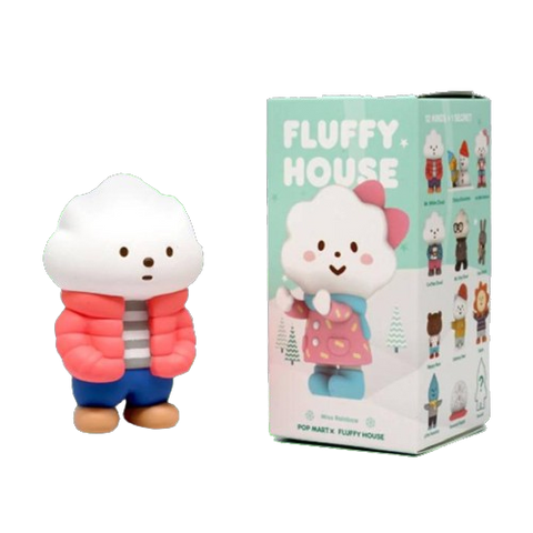 Pop Mart Fluffy House Winter Edition Blind Box Pop Mart Fluffy House Winter Edition Blind Box