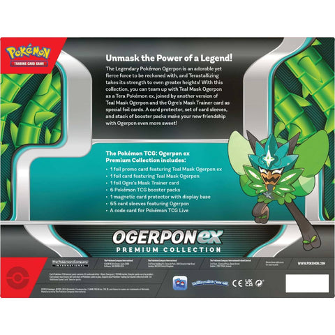 Pokemon TCG Ogerpon ex Premium Collection Box