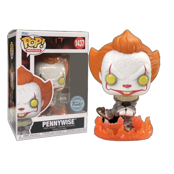 IT Dancing Pennywise Chase Edition Vinyl Figure Funko Pop! Movies #1437 NEW - We-R-Toys