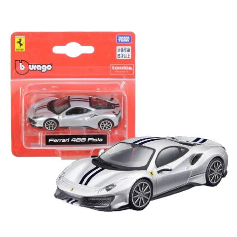 Tomica x Burago Blister Ferrari 488 Pista Tomica x Burago Blister Ferrari 488 Pista