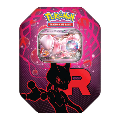 Pokemon TCG Team Rocket Tin - Mewtwo ex Pokemon TCG Team Rocket Tin - Mewtwo ex