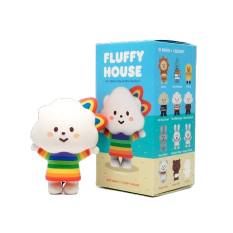 Pop Mart Fluffy House Series 1 Blind Box Pop Mart Fluffy House Series 1 Blind Box