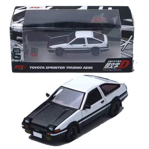 ATS 1:64 Initial D Toyota AE86 Black Cover ATS 1:64 Initial D Toyota AE86 Black Cover