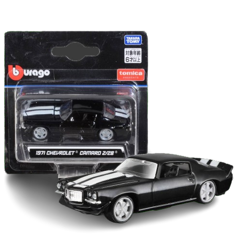 Tomica x Burago Blister 1971 Chevrolet Camaro Z/28 Tomica x Burago Blister 1971 Chevrolet Camaro Z/28