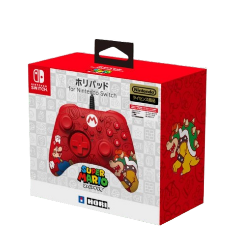 Nintendo Switch Hori Super Mario and Browser Red Hori Pad Nintendo Switch Hori Super Mario and Browser Red Hori Pad