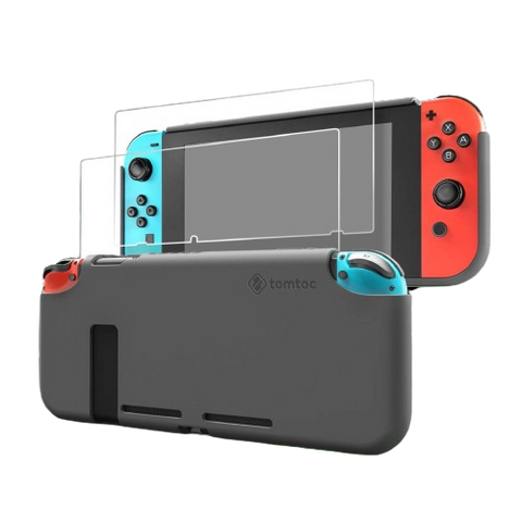 Nintendo Switch Tomtoc Silicone Case (Gray) Nintendo Switch Tomtoc Silicone Case (Gray)