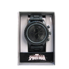 Spider-Man Black Symbol Rubber Strap Watch Spider-Man Black Symbol Rubber Strap Watch
