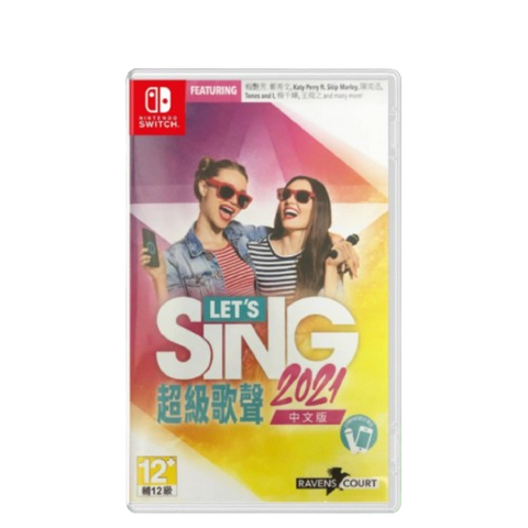 Nintendo Switch Let's Sing 2021 (Chinese) (Game Only) Nintendo Switch Let's Sing 2021 (Chinese) (Game Only)
