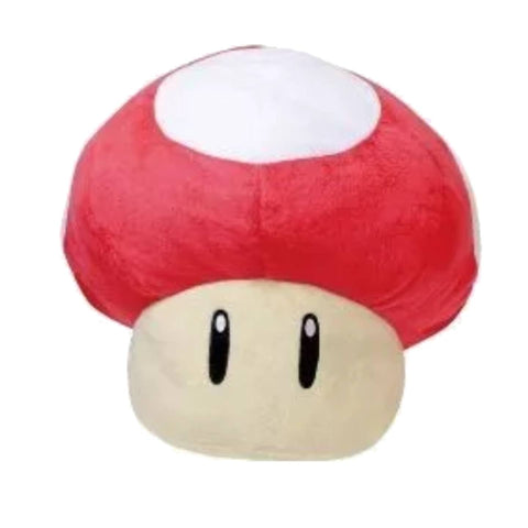 Super Mario Extra Large Plush 1 Up Mushroom Red Super Mario Extra Large Plush 1 Up Mushroom Red