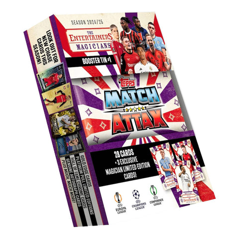 Topps Match Attax Time to Shine 2024/25 Booster Tin 1 Magicians Topps Match Attax Time to Shine 2024/25 Booster Tin 1 Magicians
