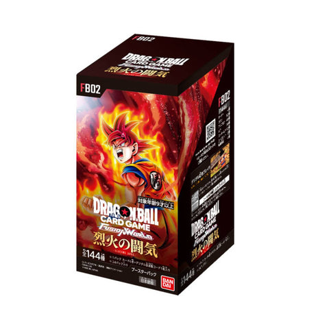 Dragonball Card Game FB02 Blazing Aura Booster (JAP) Dragonball Card Game FB02 Blazing Aura Booster (JAP)