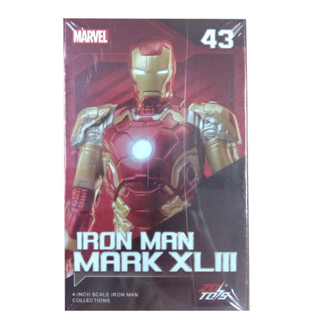 ZD Toys Iron Man 4" Mark XLIII 43 ZD Toys Iron Man 4" Mark XLIII 43