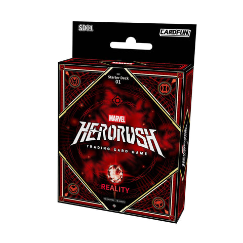 Marvel Hero Rush SD01 Starter Deck - Reality Marvel Hero Rush SD01 Starter Deck - Reality