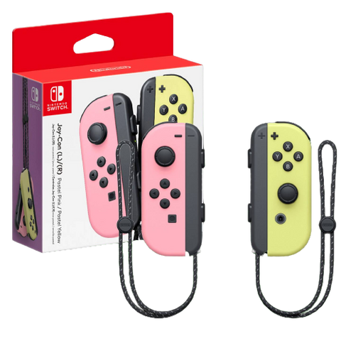 Nintendo Switch Joy-Con Controller - Pastel Pink/Pastel Yellow (Local) Nintendo Switch Joy-Con Controller - Pastel Pink/Pastel Yellow (Local)