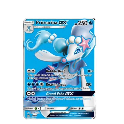 Pokemon Primarina Promo Card Pokemon Primarina Promo Card