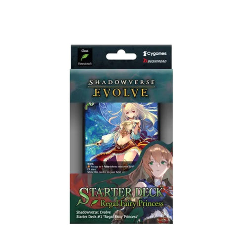 Shadowverse Evolve Starter Deck Vol.1 Regal Fairy (ENG) Shadowverse Evolve Starter Deck Vol.1 Regal Fairy (ENG)