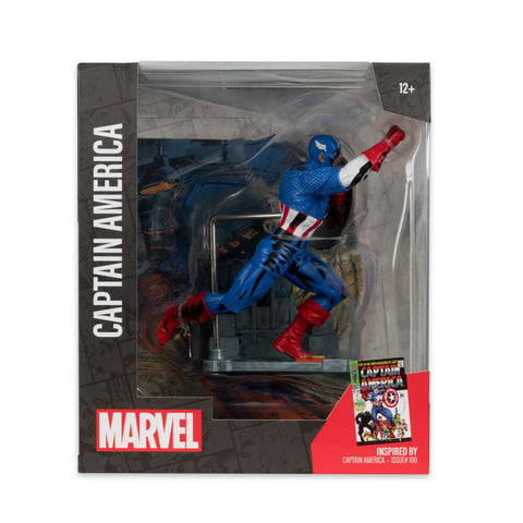 McFarlane Marvel 1:10 Wave 2 Captain America Figure McFarlane Marvel 1:10 Wave 2 Captain America Figure