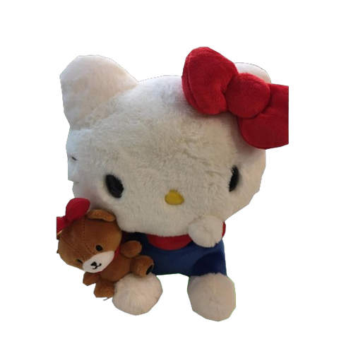 Hello Kitty 12" Plush - Holding Teddy Bear Hello Kitty 12" Plush - Holding Teddy Bear