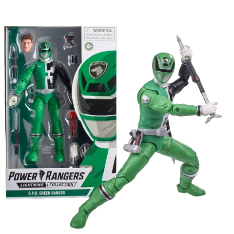 Power Rangers Lightning E5906AS09 6" SPD Green Ranger Power Rangers Lightning E5906AS09 6" SPD Green Ranger