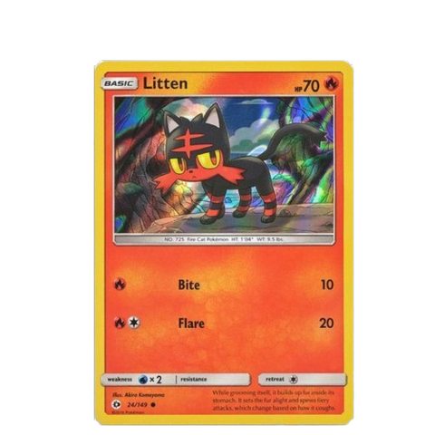 Pokemon Litten Promo Card Pokemon Litten Promo Card