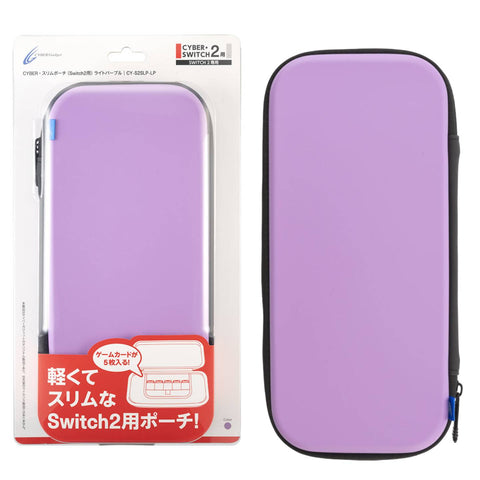 Nintendo Switch 2 Cyber Gadget Slim Pouch - Purple Nintendo Switch 2 Cyber Gadget Slim Pouch - Purple