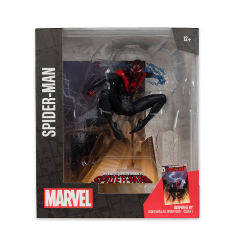 McFarlane Marvel 1:10 Wave 2 Miles Morales Spider Figure McFarlane Marvel 1:10 Wave 2 Miles Morales Spider Figure