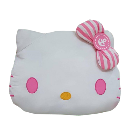 Hello Kitty 40cm Sailor Face Cushion - Pink