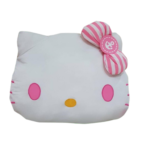 Hello Kitty 40cm Sailor Face Cushion - Pink Hello Kitty 40cm Sailor Face Cushion - Pink