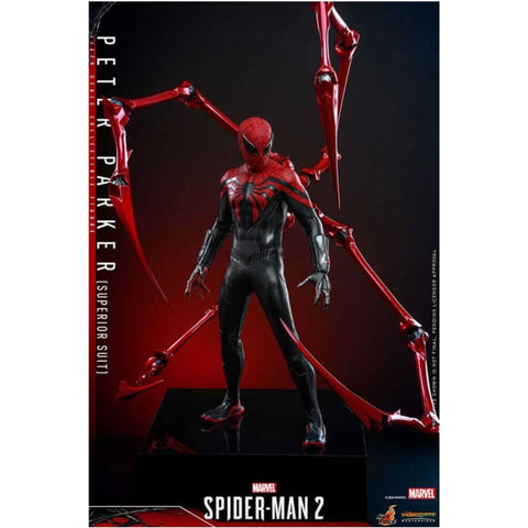 Hot Toys VGM61 Spider-Man 2 Peter Parker Superior Suit Hot Toys VGM61 Spider-Man 2 Peter Parker Superior Suit