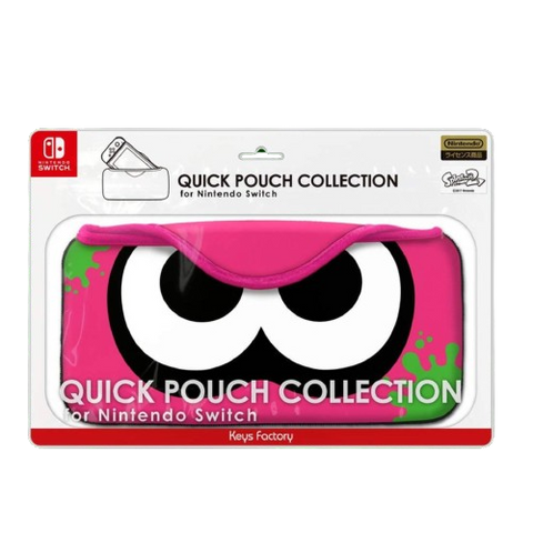 Nintendo Switch Keys Factory Soft Quick Pouch - Squid Nintendo Switch Keys Factory Soft Quick Pouch - Squid
