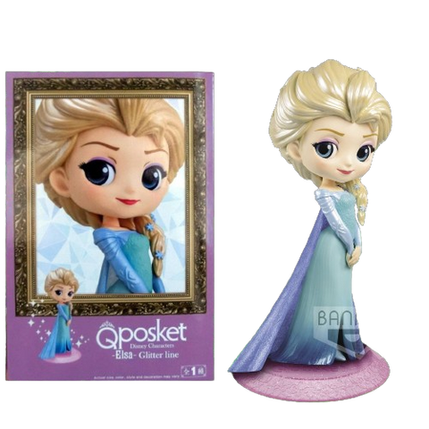 Q Posket Disney Glitter Line Frozen Elsa Q Posket Disney Glitter Line Frozen Elsa