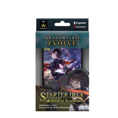 Shadowverse Evolve Starter Deck Vol.2 Blade of Resentment (ENG) Shadowverse Evolve Starter Deck Vol.2 Blade of Resentment (ENG)