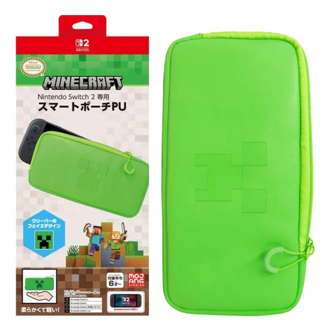 Nintendo Switch 2 Maxgames Smart Pouch PU - Minecraft Creeper Nintendo Switch 2 Maxgames Smart Pouch PU - Minecraft Creeper
