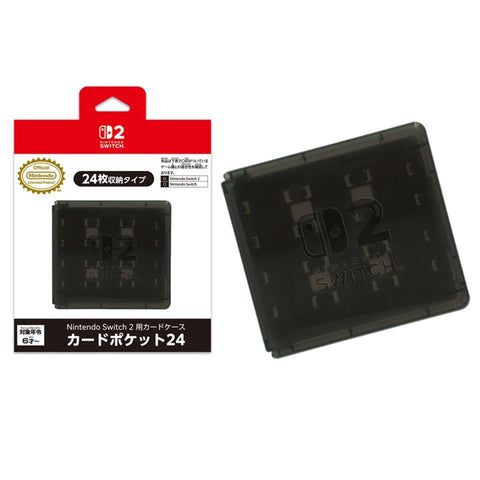 Nintendo Switch 2 Maxgames Card Pocket 24 - Black Nintendo Switch 2 Maxgames Card Pocket 24 - Black