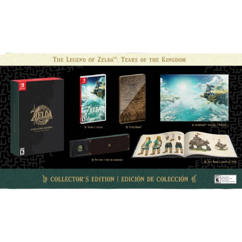 Nintendo Switch The Legend of Zelda: Tears of the Kingdom Collector Edition Nintendo Switch The Legend of Zelda: Tears of the Kingdom Collector Edition