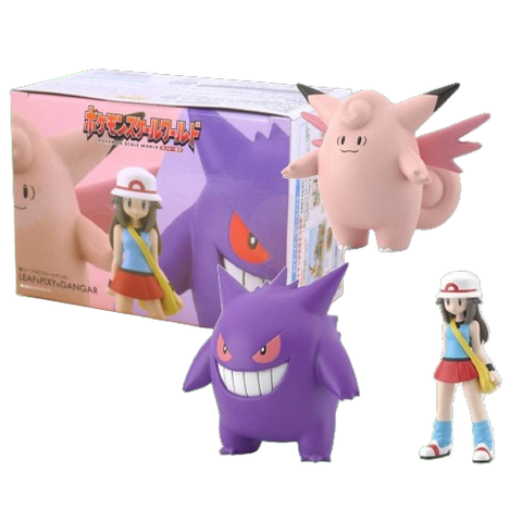 Pokemon Scale World Kanto Leafy and Pixy and Gangar Pokemon Scale World Kanto Leafy and Pixy and Gangar