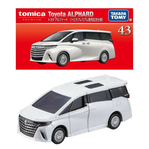 Takara Tomy Tomica Premium Toyota Alphard White 43 Takara Tomy Tomica Premium Toyota Alphard White 43