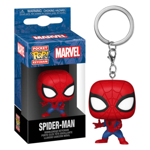 Funko Marvel Classics Spider-Man Pocket Keychain Funko Marvel Classics Spider-Man Pocket Keychain